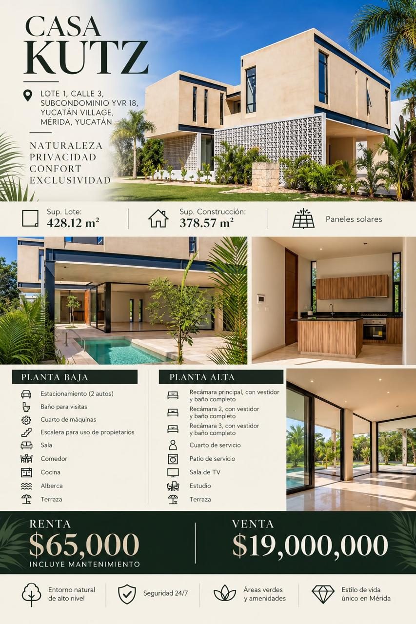 Casa Kutz en Yucatán Country Club · 7